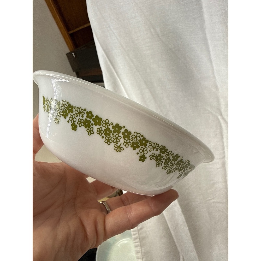 Corelle‎ Crazy Daisy Milk Glass Cereal Soup Bowl 6.25 Inch